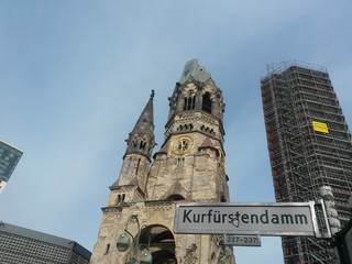 Obraz premium Kurfürstendamm Berlin