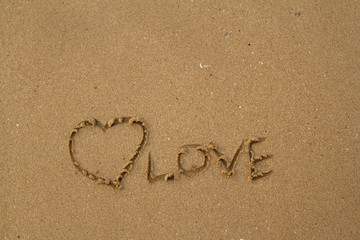  love on the sand