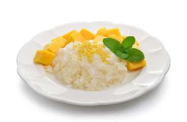 sticky rice with mango