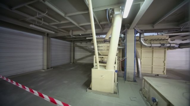 Manufacturing facilities in small workshop at Caparol factory