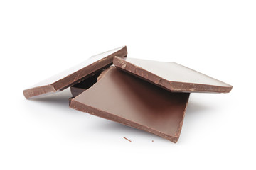 pieces of fine milk chocolate