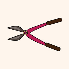 garden shears theme elements