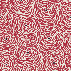 roses pattern