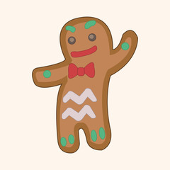 Gingerbread Man theme elements