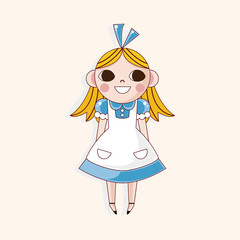 alice in wonderland theme elements
