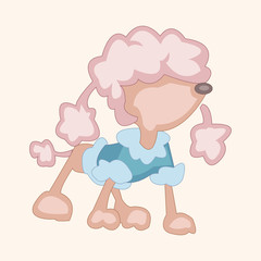Naklejka premium animal dog cartoon theme elements