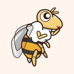 bug cartoon elements