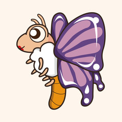 bug cartoon elements
