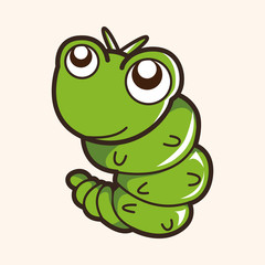 bug cartoon elements