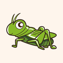 bug cartoon elements