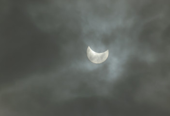 Obraz na płótnie Canvas Solar eclipse
