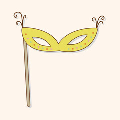 party mask theme elements