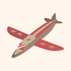 transportation airplane theme elements