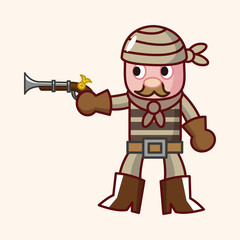 pirate theme elements