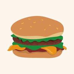 hamburger theme elements