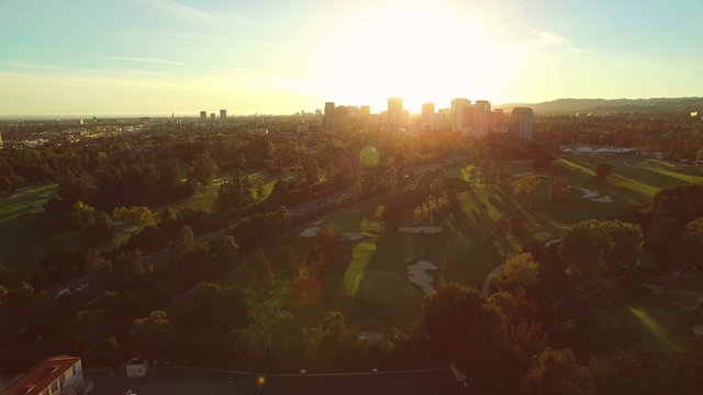 Los Angeles Aerial Century City