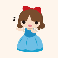 fairytale princess theme elements