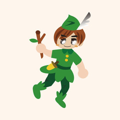 Peter Pan theme elements