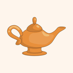 Aladdin Genie theme elements