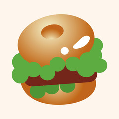 hamburger theme elements