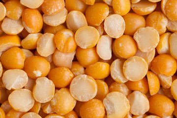 Background from peas