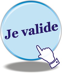 bouton je valide