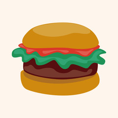 hamburger theme elements