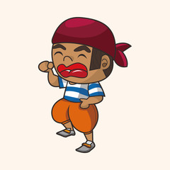 pirate theme elements