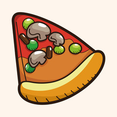 pizza theme elements