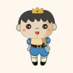 Royal theme prince elements