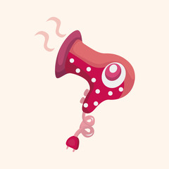 hair products theme hair dryer elements