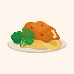 chinese food theme elements