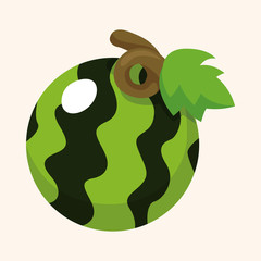 vegetables and fruits theme elements