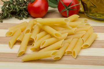 Raw penne