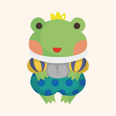 frog prince theme elements