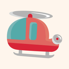 transportation Helicopters theme elements