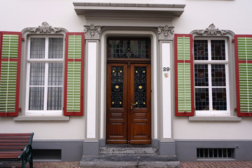 historisches Haus unter Denkmalschutz