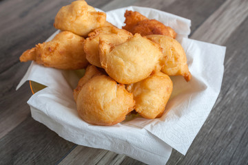 Homemade small bread like snacks