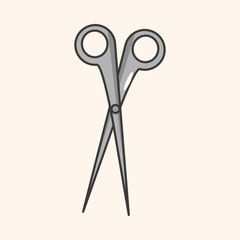 Medical Scissors theme elements