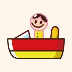 Amusement park facilities theme elements