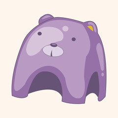 Amusement park facilities theme elements