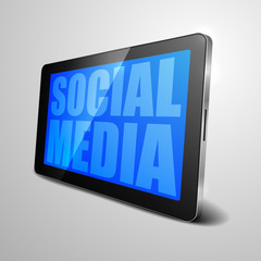 tablet Social Media