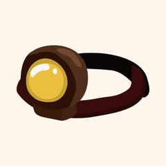 climbing equipment theme elements