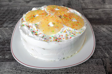 Homemade Pineapple Cake