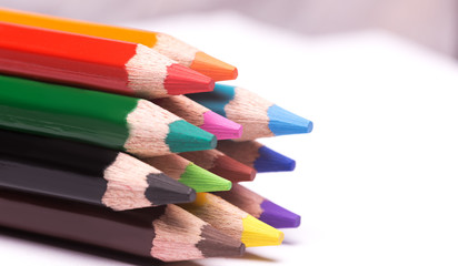 Fototapeta premium colorful pencils