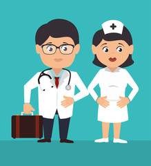 Fototapeta premium Medical design, vector illustration.