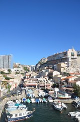 port de pêche, Marseille, vallon de auffes