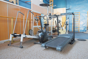 Obraz premium The image of gym apparatus