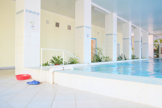 The image of hotel pool