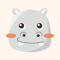 animal cartoon theme elements